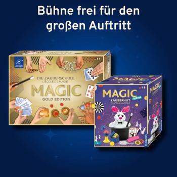 Kosmos Spielzeug Rollenspiel Zaubern Die Zauberschule Magic Gold Edition DFI 694319