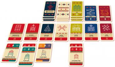 Preview: Kosmos Familienspiel Kartenspiel Natives 695033
