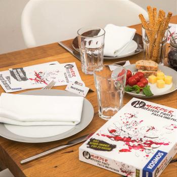 Kosmos Familienspiel Krimispiel Murder Mystery Party Pasta und Pistolen 695095