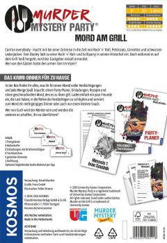 Preview: Kosmos Familienspiel Krimispiel Murder Mystery Party Mord am Grill 695118