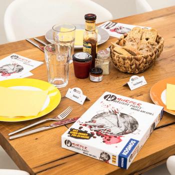 Kosmos Familienspiel Krimispiel Murder Mystery Party Mord am Grill 695118