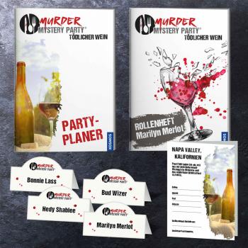 Preview: Kosmos Familienspiel Krimispiel Murder Mystery Party Tödlicher Wein 695125