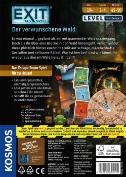 Preview: Kosmos Familienspiel Escape EXIT® Der verwunschene Wald Level Einsteiger 695149