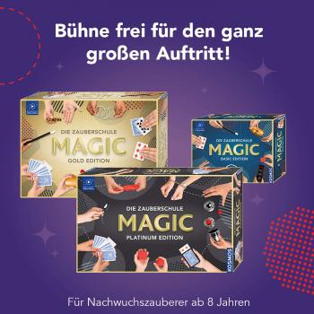 Kosmos Spielzeug Rollenspiel Zaubern Zauberschule Magic Platinum Edition 697082