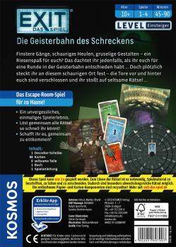 Preview: Kosmos Familienspiel Escape EXIT® Die Geisterbahn des Schreckens Level Einsteiger 697907