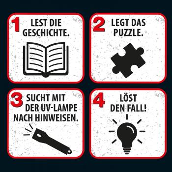 Preview: 300 Teile Kosmos Familienspiel Krimispiel Krimipuzzle Die drei ??? Die Villa der Rätsel 697976