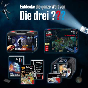 300 Teile Kosmos Familienspiel Krimispiel Krimipuzzle Die drei ??? Die Villa der Rätsel 697976