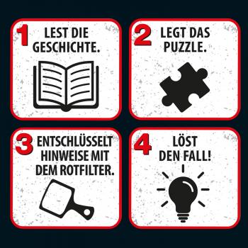 200 Teile Kosmos Familienspiel Krimispiel Krimipuzzle Die drei ??? Kids Spuk Schulfest 697983