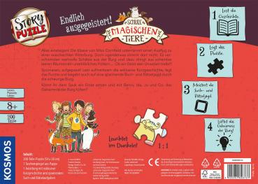 Preview: 200 Teile Kosmos Die Schule der magischen Tiere Storypuzzle Endlich ausgegeistert! 698737