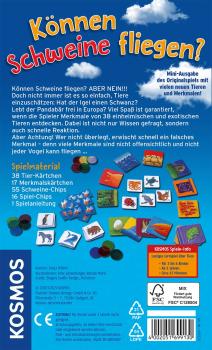 Preview: Kosmos Mitbringspiel Wissensspiel Können Schweine fliegen? Mitbringspiel 699130