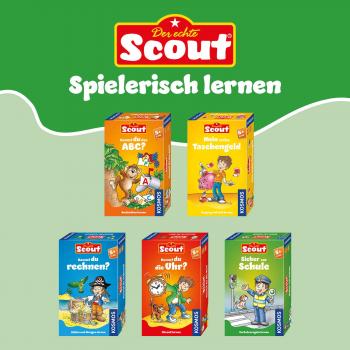 Kosmos Kinderspiel Lernspiel Scout Kannst du Rechnen? 710514