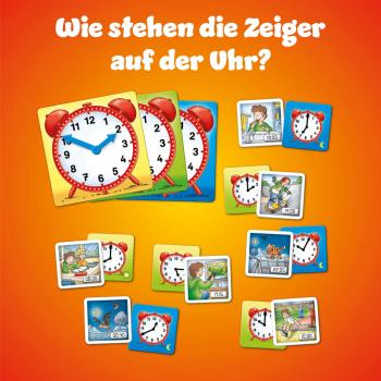 Preview: Kosmos Kinderspiel Lernspiel Scout Kennst du die Uhr? 710545