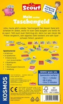 Preview: Kosmos Kinderspiel Lernspiel Scout Mein erstes Taschengeld 710552