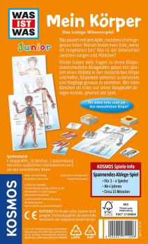 Preview: Kosmos Mitbringspiel Wissensspiel WAS IST WAS Junior Mein Körper 711498