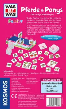 Preview: Kosmos Mitbringspiel Wissensspiel WAS IST WAS Junior Pferde und Ponys 712563