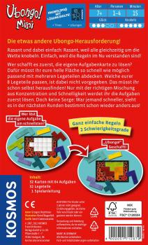 Preview: Kosmos Mitbringspiel Logikspiel Ubongo! Mini 712679