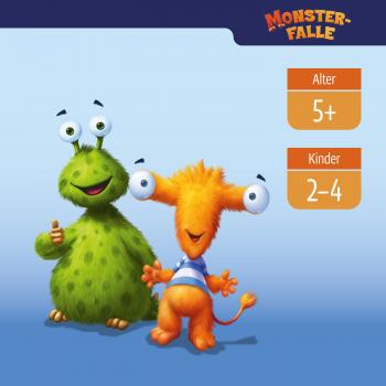 Preview: Kosmos Mitbringspiel Schiebespiel Monsterfalle Mitbringspiel 712709