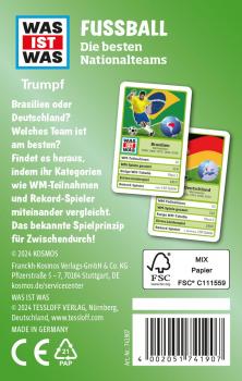 Preview: Kosmos Kinderspiel Kartenspiel WAS IST WAS Trumpf Fußball 741907