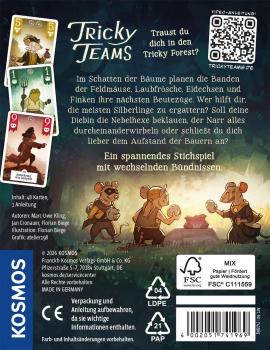 Preview: Kosmos Erwachsenenspiel Kartenspiel Tricky Teams 741969