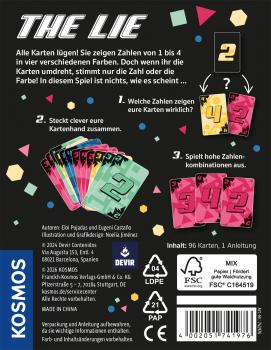 Preview: Kosmos Erwachsenenspiel Kartenspiel The Lie 741976