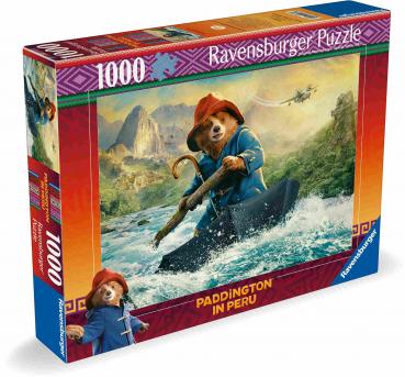 Preview: 1000 Teile Ravensburger Puzzle Paddington der Bär Paddington in Peru 12001266