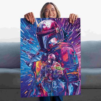 500 Teile Ravensburger Puzzle Large Pieces Große Teile Star Wars The Mandalorian! 12001339