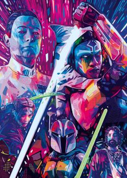 Preview: 500 Teile Ravensburger Puzzle Large Pieces Große Teile Ahsoka! 12001340