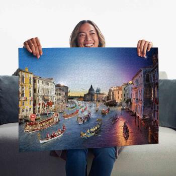 1000 Teile Ravensburger Puzzle Venedig von Tag zu Nacht 12001433