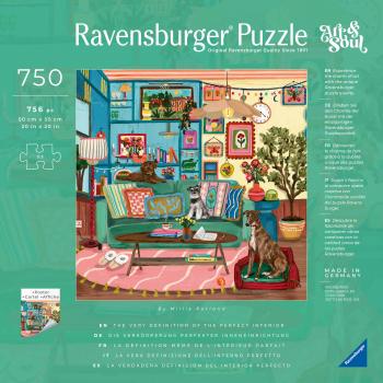 750 Teile Ravensburger Puzzle Art & Soul Collection Glücklicher Ort, gemütlicher Ort 12001543