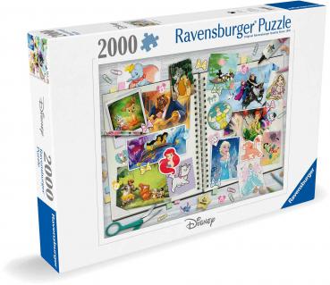 Preview: 2000 Teile Ravensburger Puzzle Disney Scrapbook 12001556