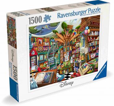 Preview: 1500 Teile Ravensburger Puzzle Buchhandlung der Wunder 12001582