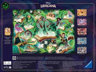 Preview: 1000 Teile Ravensburger Puzzle Disney Lorcana TCG Glimmers of the Realm Emerald 12001623
