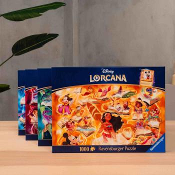 1000 Teile Ravensburger Puzzle Disney Lorcana TCG Glimmers of the Realm Emerald 12001623