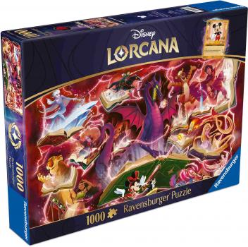 Preview: 1000 Teile Ravensburger Puzzle Disney Lorcana TCG Glimmers of the Realm Ruby 12001624