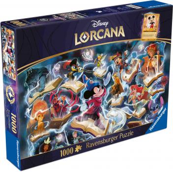 Preview: 1000 Teile Ravensburger Puzzle Disney Lorcana TCG Glimmers of the Realm Steel 12001626