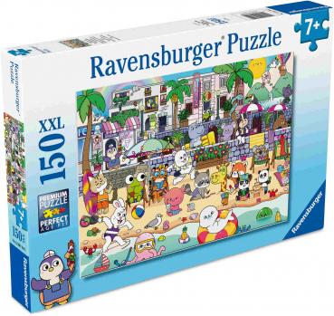 Preview: 150 Teile Ravensburger Kinder Puzzle XXL Spaß an der Strandpromenade 12001704