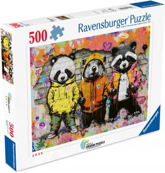 Preview: 500 Teile Ravensburger Puzzle Flauschige Freunde 12001705