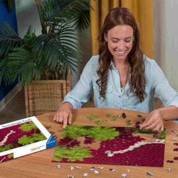 500 Teile Ravensburger Puzzle Ein Meer aus Rot 12001707