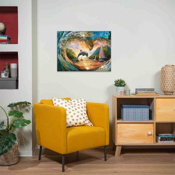 1000 Teile Ravensburger Puzzle Sprung in den Sonnenuntergang 12001711