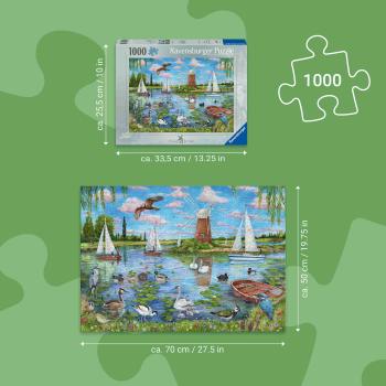 Preview: 1000 Teile Ravensburger Puzzle Küstenlandschaft 12001716