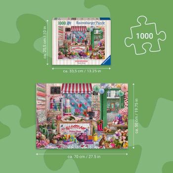 Preview: 1000 Teile Ravensburger Puzzle Der kleine Blumenladen 12001727
