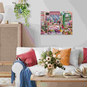 1000 Teile Ravensburger Puzzle Der kleine Blumenladen 12001727