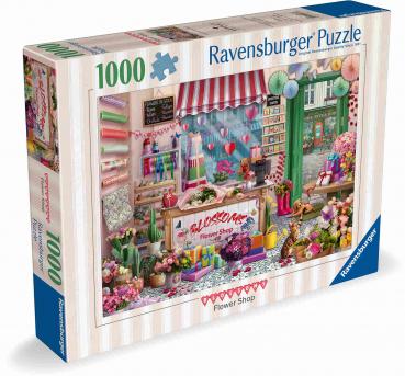 Preview: 1000 Teile Ravensburger Puzzle Der kleine Blumenladen 12001727