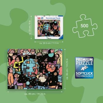Preview: 500 Teile Ravensburger Puzzle Puzzle Gemeinschaft 12001739