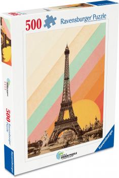 Preview: 500 Teile Ravensburger Puzzle Pariser Regenbogen 12001741