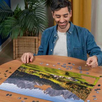 Preview: 1000 Teile Ravensburger Puzzle Dolomiten im Herbst 12001749