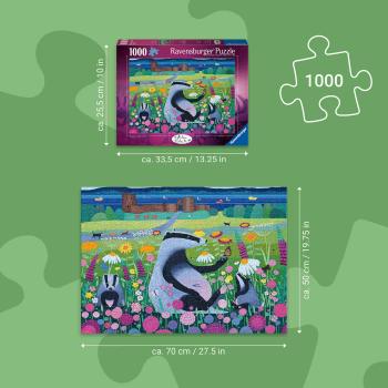 Preview: 1000 Teile Ravensburger Puzzle Wiesenfreunde 12001753