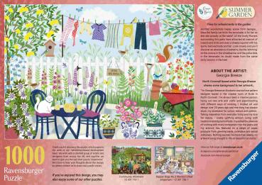 Preview: 1000 Teile Ravensburger Puzzle Sommergarten 12001754