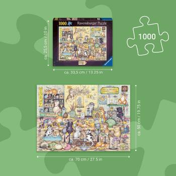 Preview: 1000 Teile Ravensburger Puzzle Crazy Cats 12001755