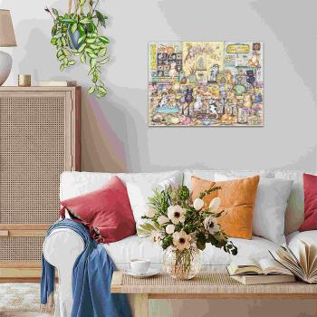 1000 Teile Ravensburger Puzzle Crazy Cats 12001755